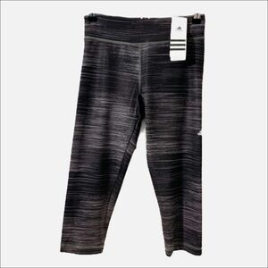 NWT adidas Performance Climalite Workout Capri Leggings Running Walking Hiking